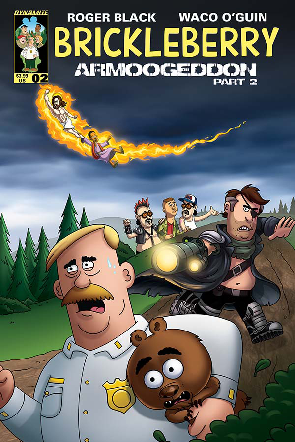 Brickleberry #2 cover