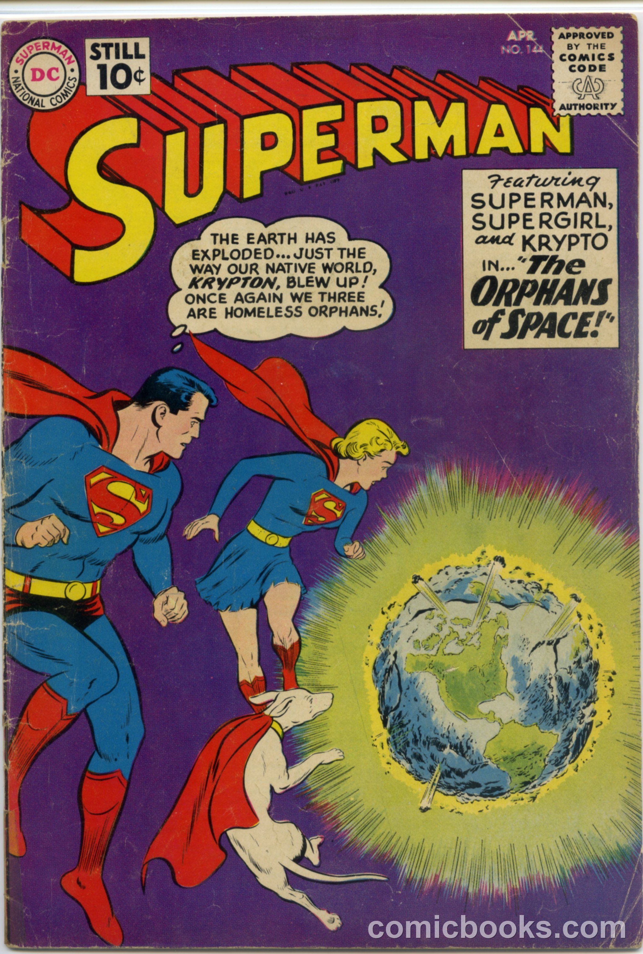 Superman #144 cover