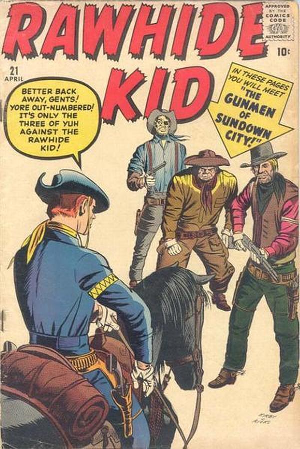 The Rawhide Kid #21 cover