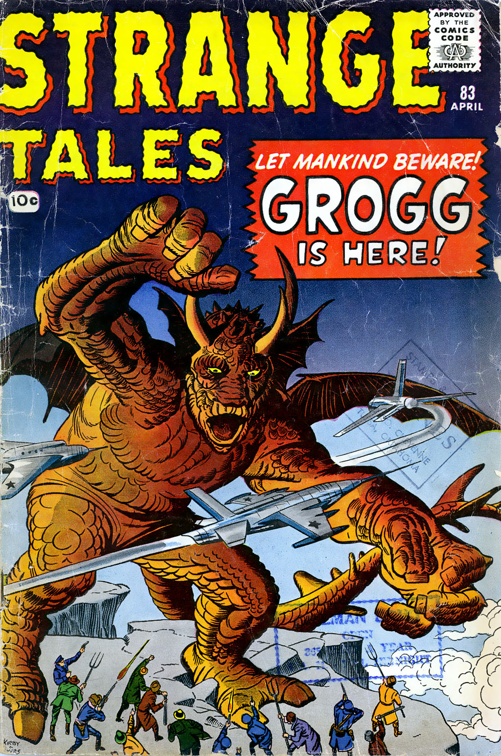 Strange Tales #83 cover