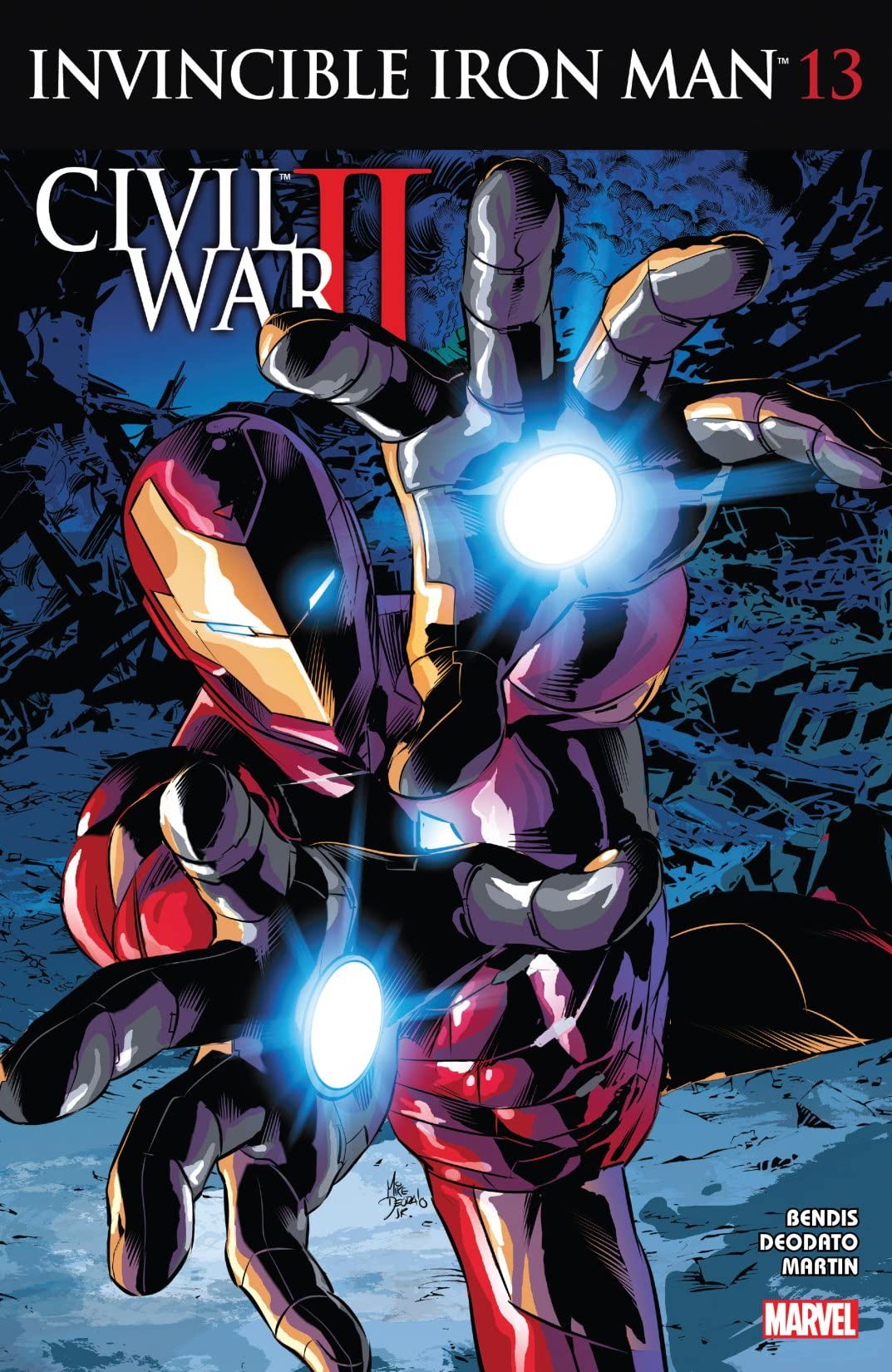 Invincible Iron Man #13 cover