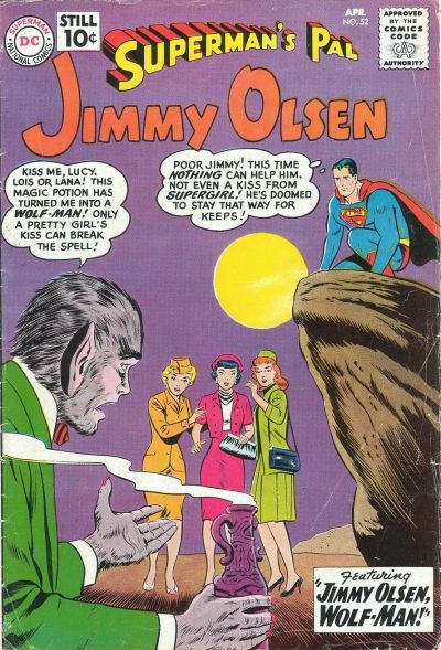 Superman's Pal, Jimmy Olsen #52 cover