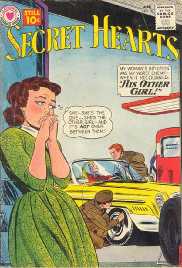 Secret Hearts #70 cover