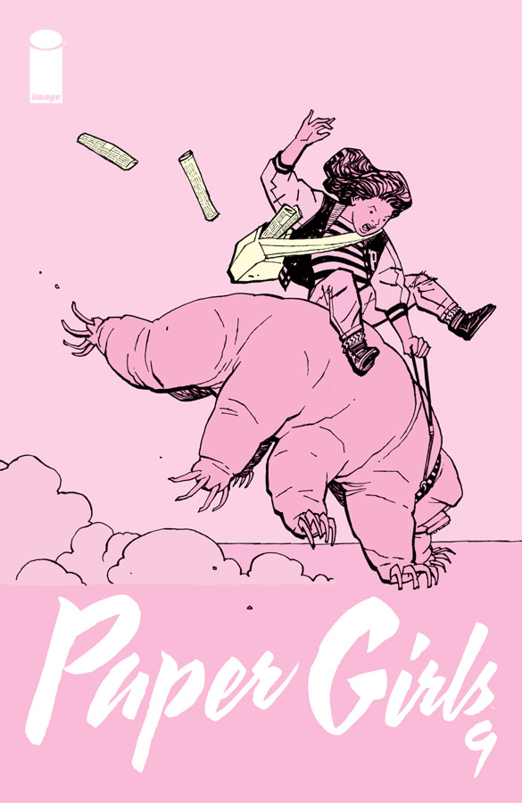 Paper Girls #9 cover
