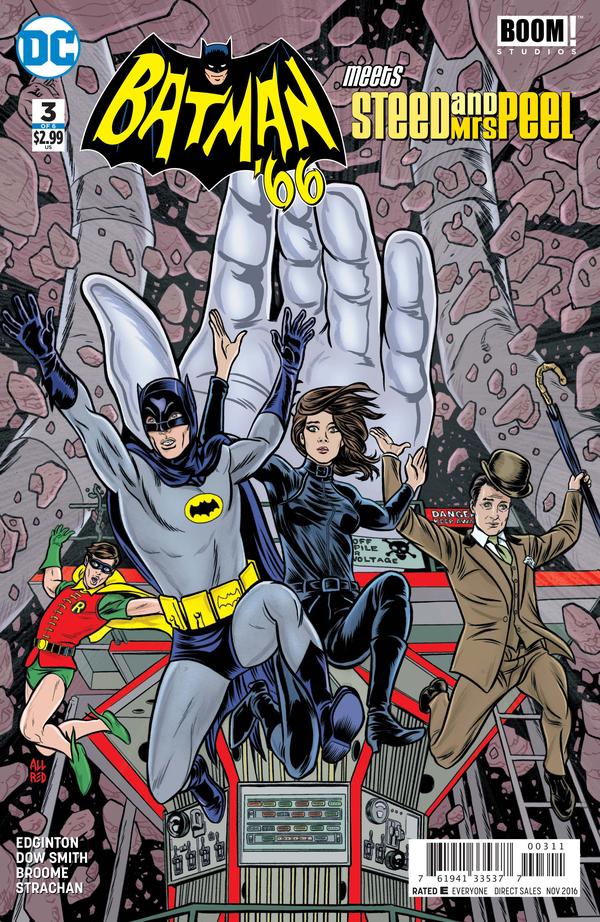 Batman '66 Meets Steed and Mrs. Peel #3 cover