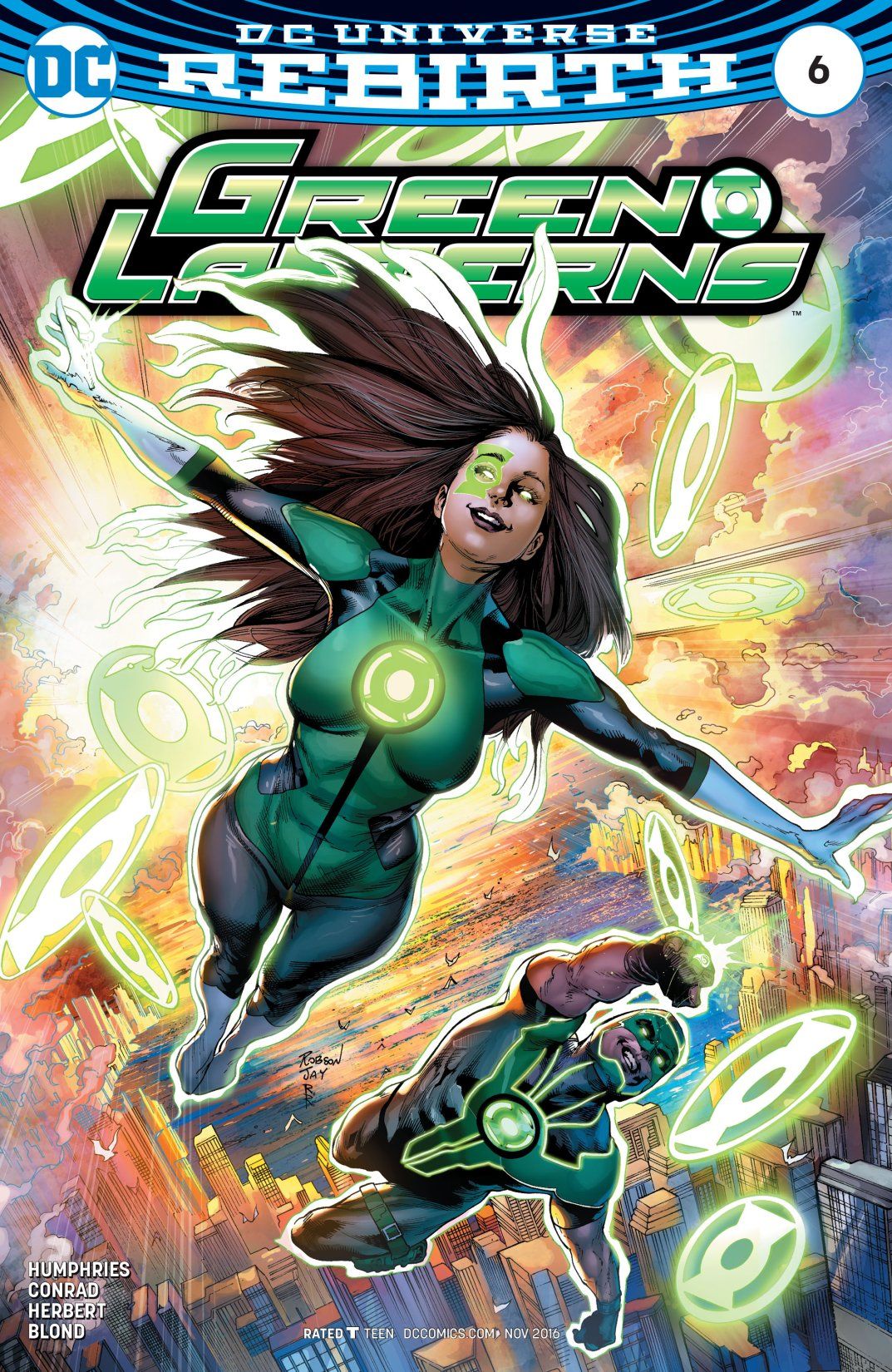 Green Lanterns #6 cover