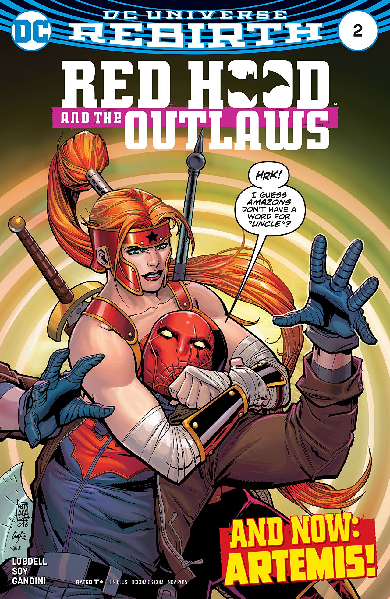 Red Hood and the Outlaws #2 cover