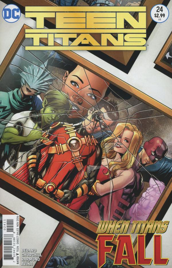 Teen Titans #24 cover