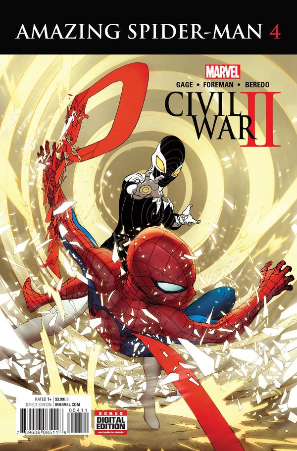 Civil War II: Amazing Spider-Man #4 cover