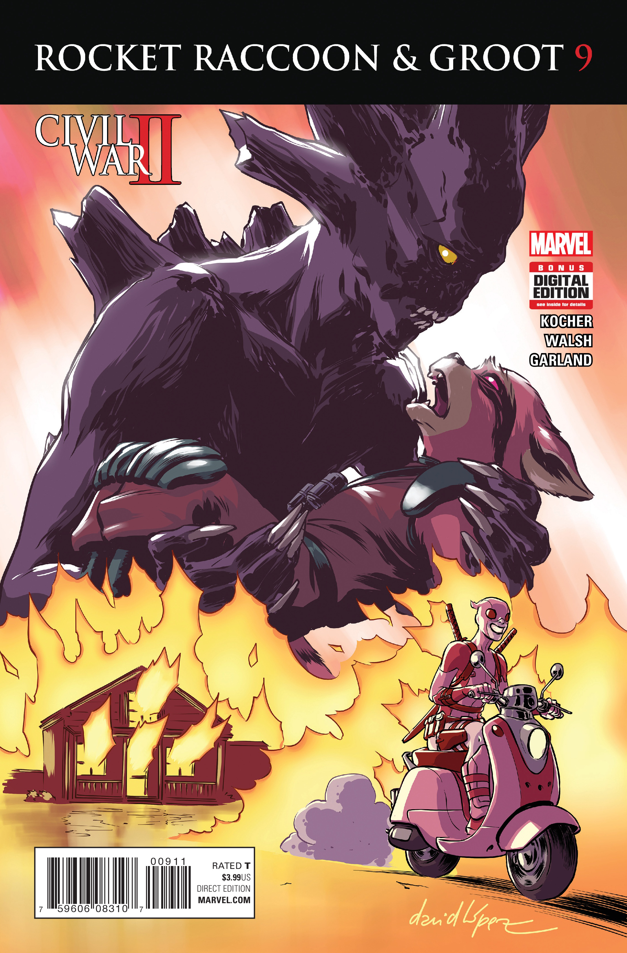 Rocket Raccoon and Groot #9