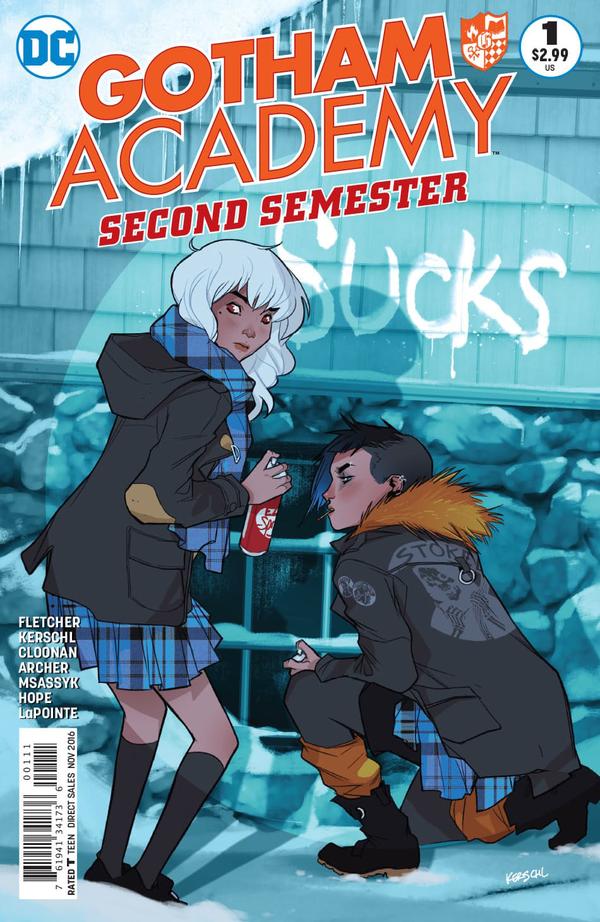 Gotham Academy: Second Semester #1 cover