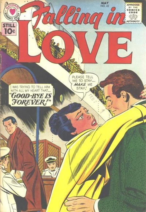 Falling in Love #42 cover