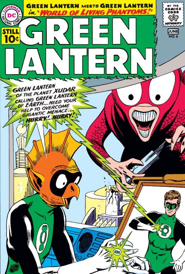 Green Lantern #6 cover