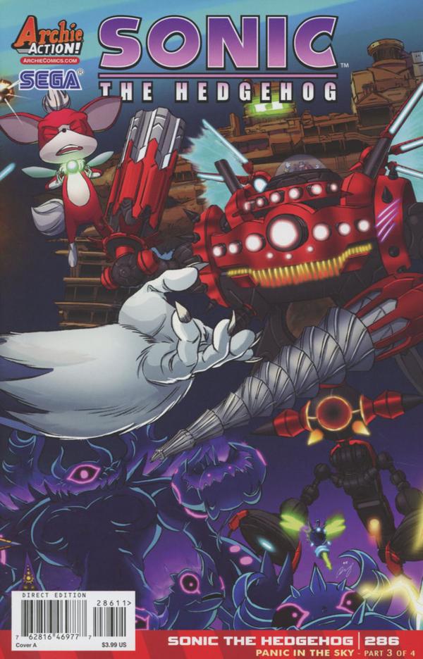 Sonic the Hedgehog #286 cover