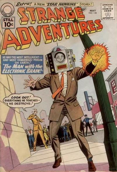 Strange Adventures #128 cover