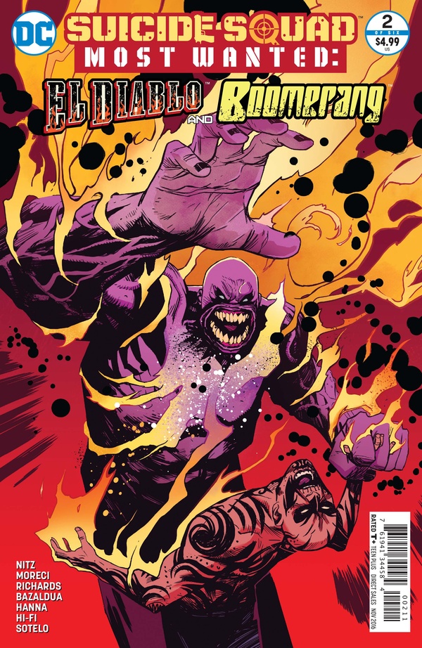 Suicide Squad Most Wanted: El Diablo & Boomerang #2 cover