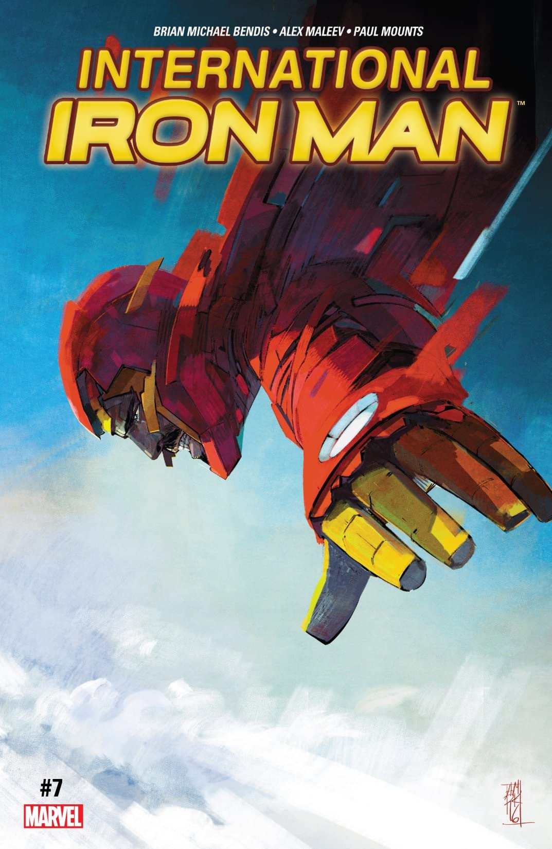 International Iron Man #7 cover