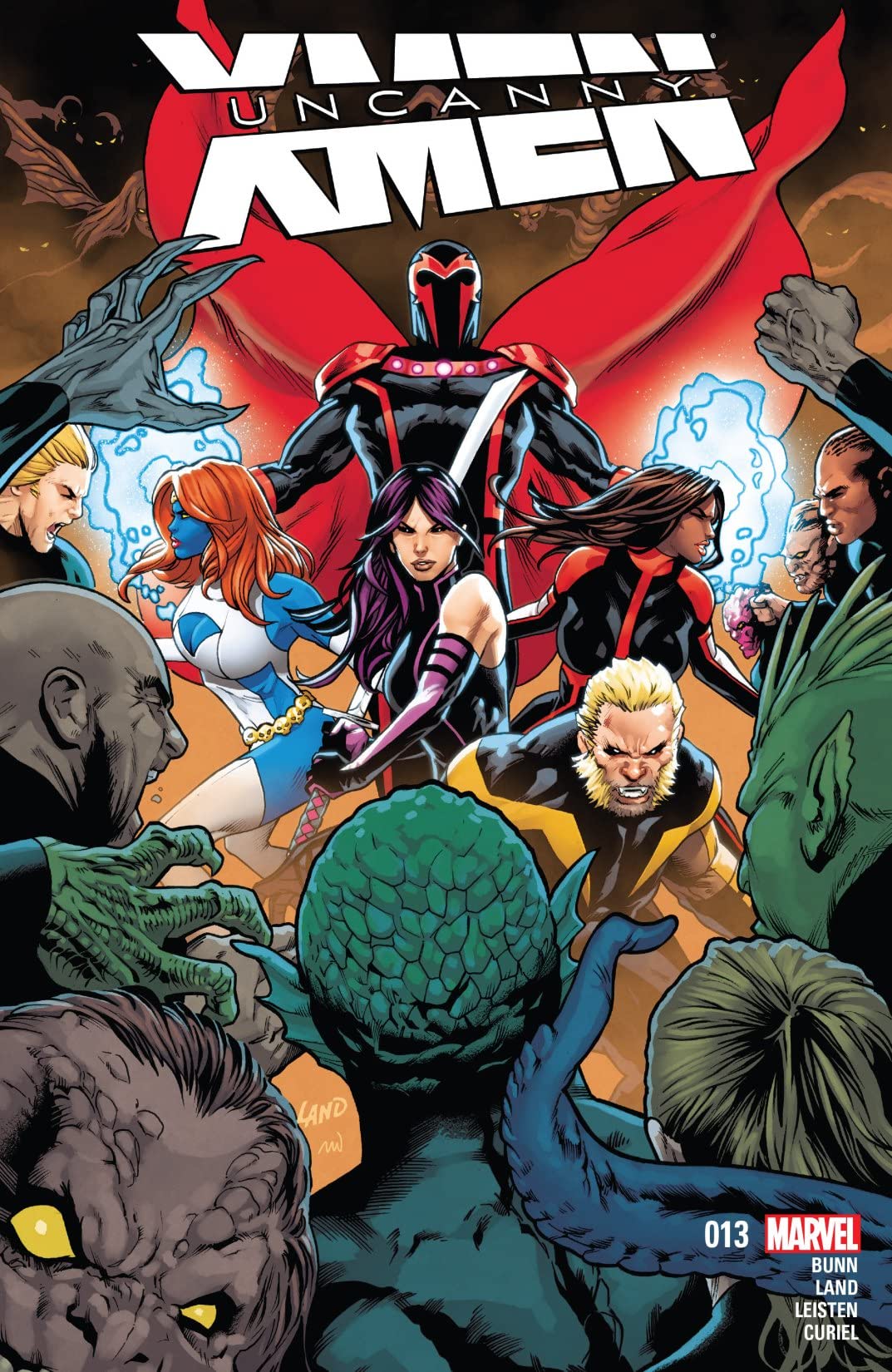 Uncanny X-Men #13 cover