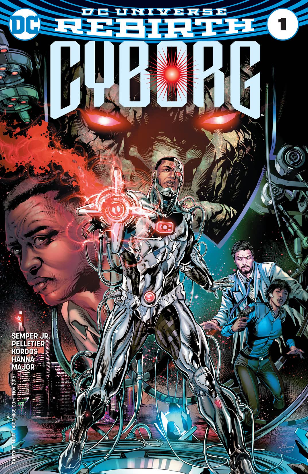 Cyborg #1 cover