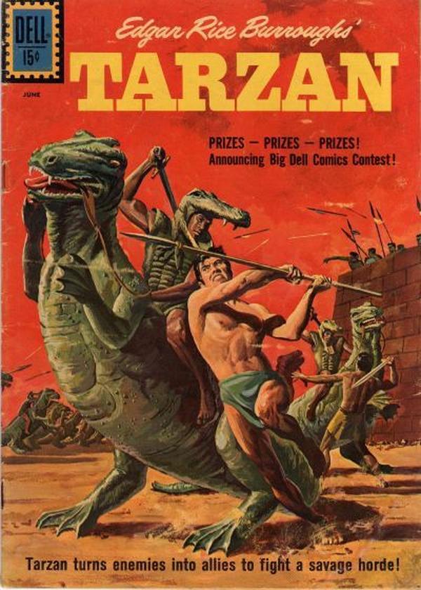 Edgar Rice Burroughs' Tarzan #124 cover