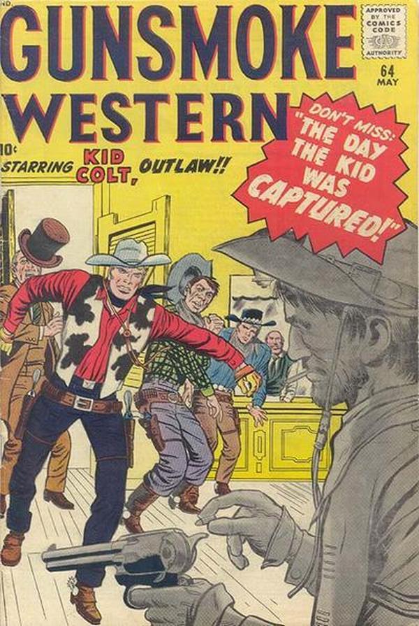 Gunsmoke Western #64 cover