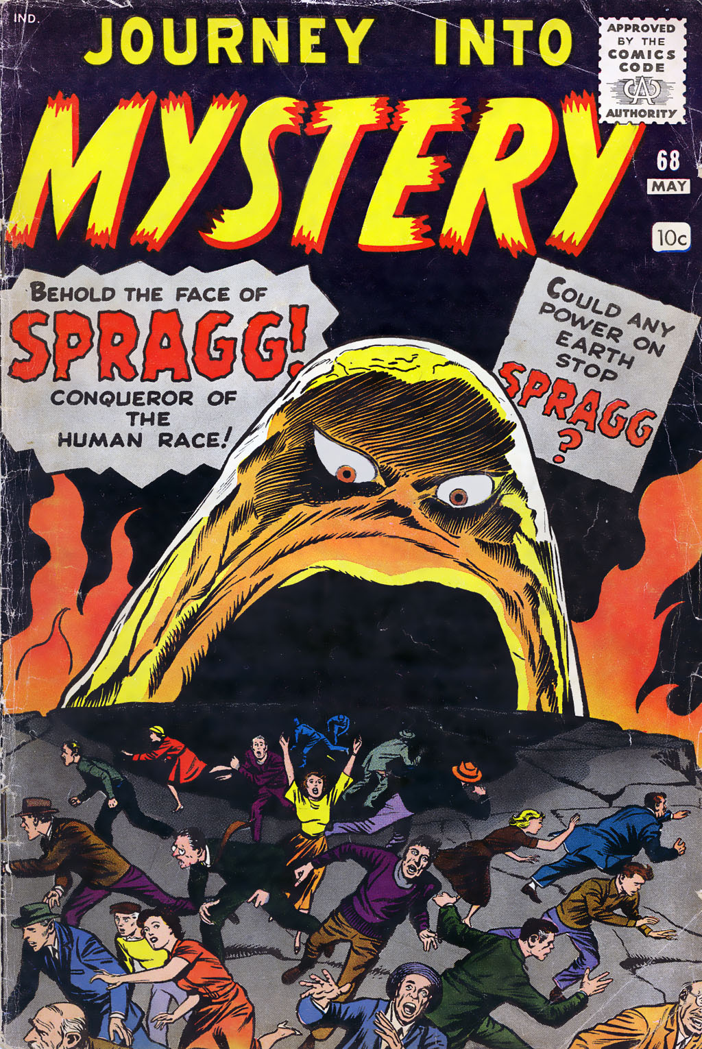 Journey into Mystery #68 cover