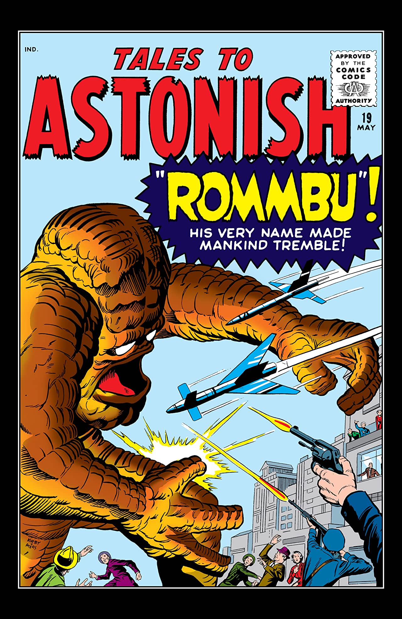Tales to Astonish #19 cover