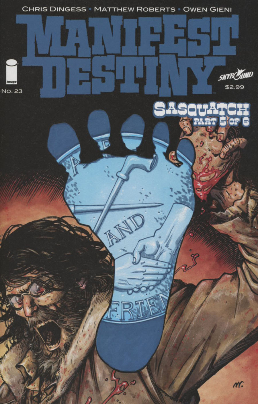 Manifest Destiny #23 cover