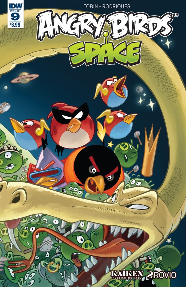 Angry Birds Comics #9 cover
