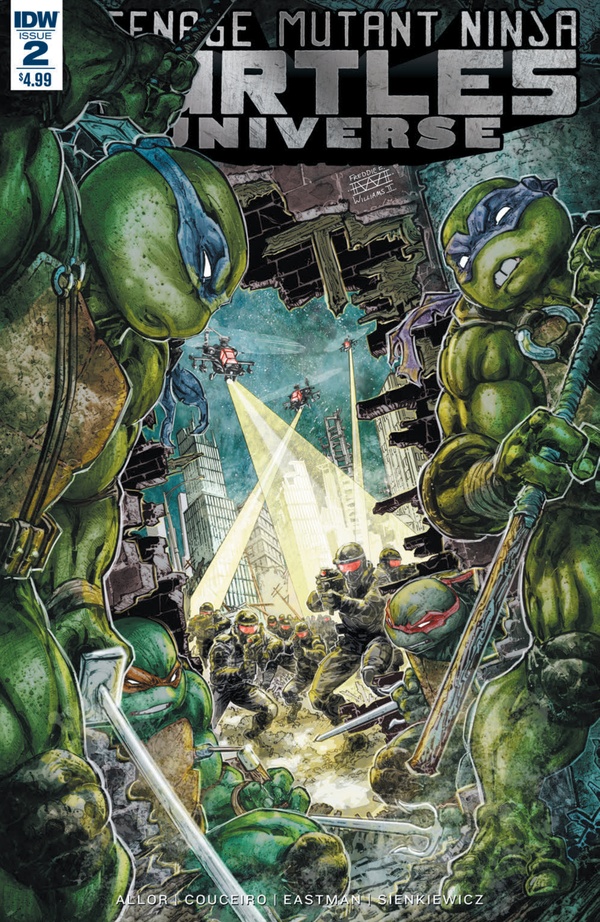 Teenage Mutant Ninja Turtles Universe #2 cover