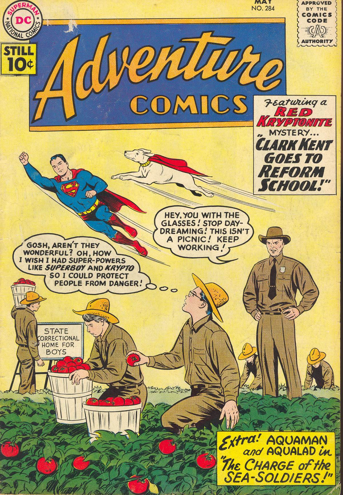 Adventure Comics #284 cover