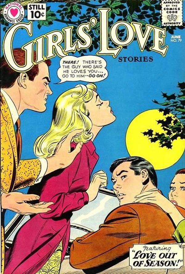 Girls' Love Stories #79 cover