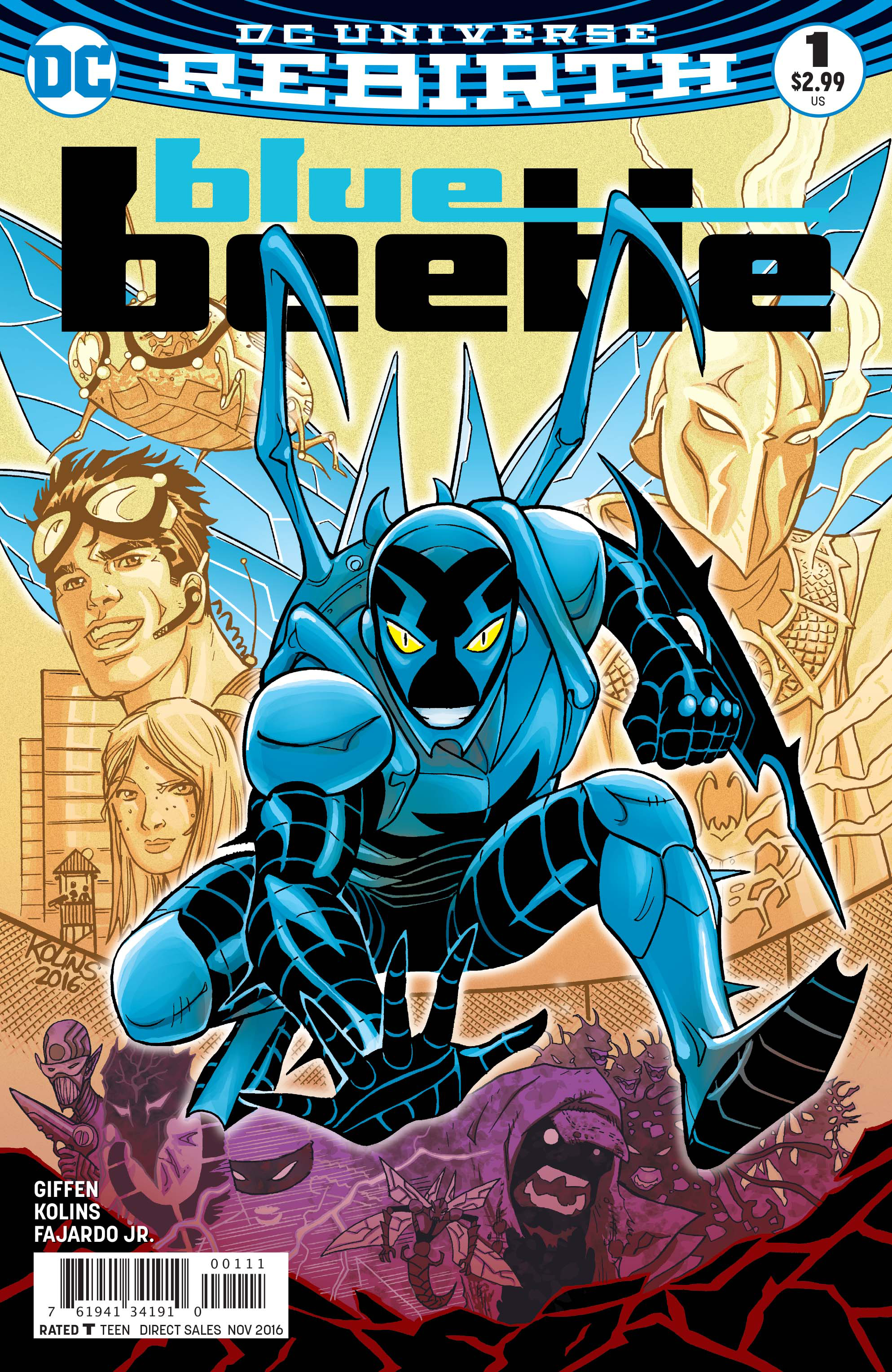 Blue Beetle #1 cover