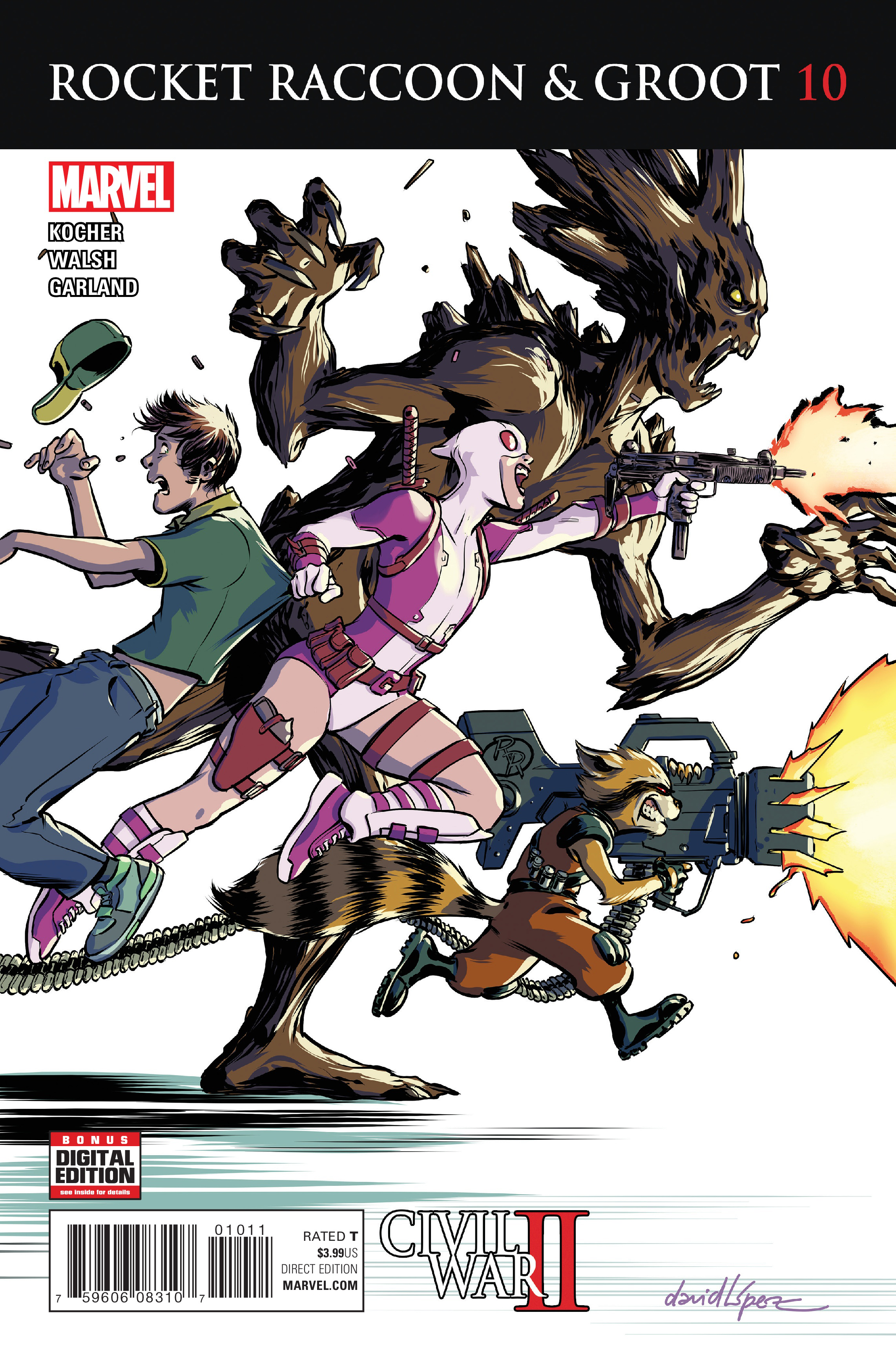 Rocket Raccoon and Groot #10