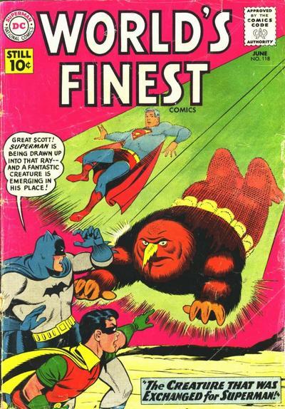 World's Finest Comics #118 cover