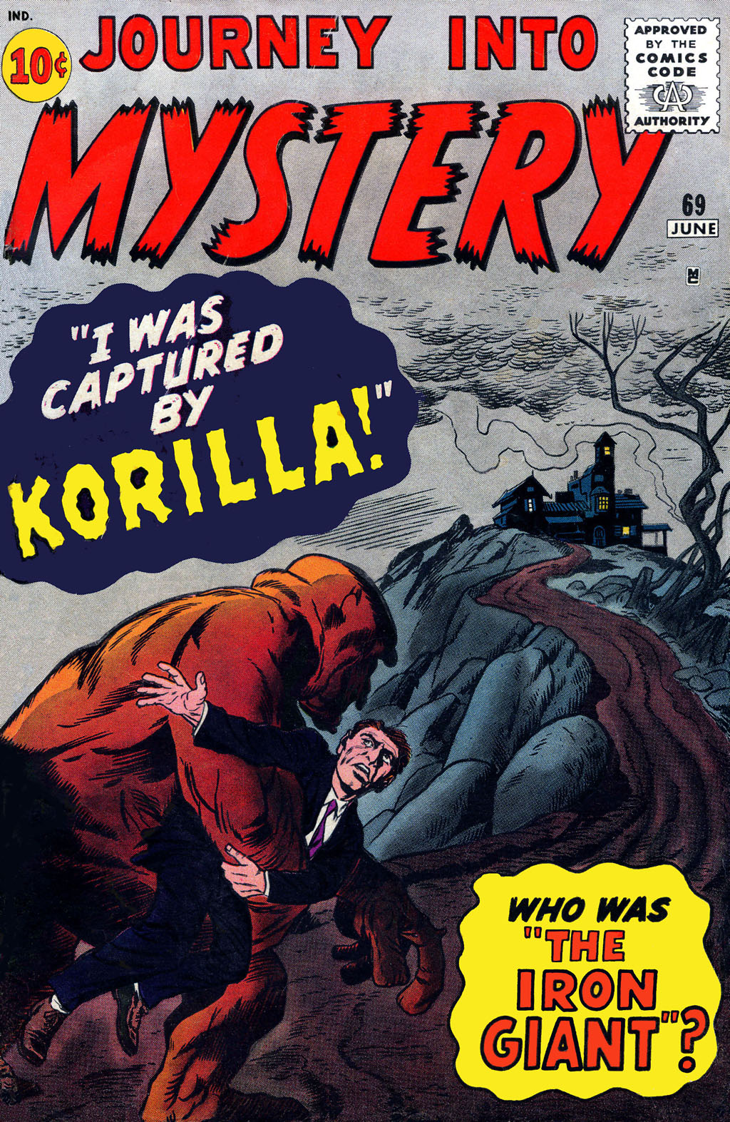 Journey into Mystery #69 cover