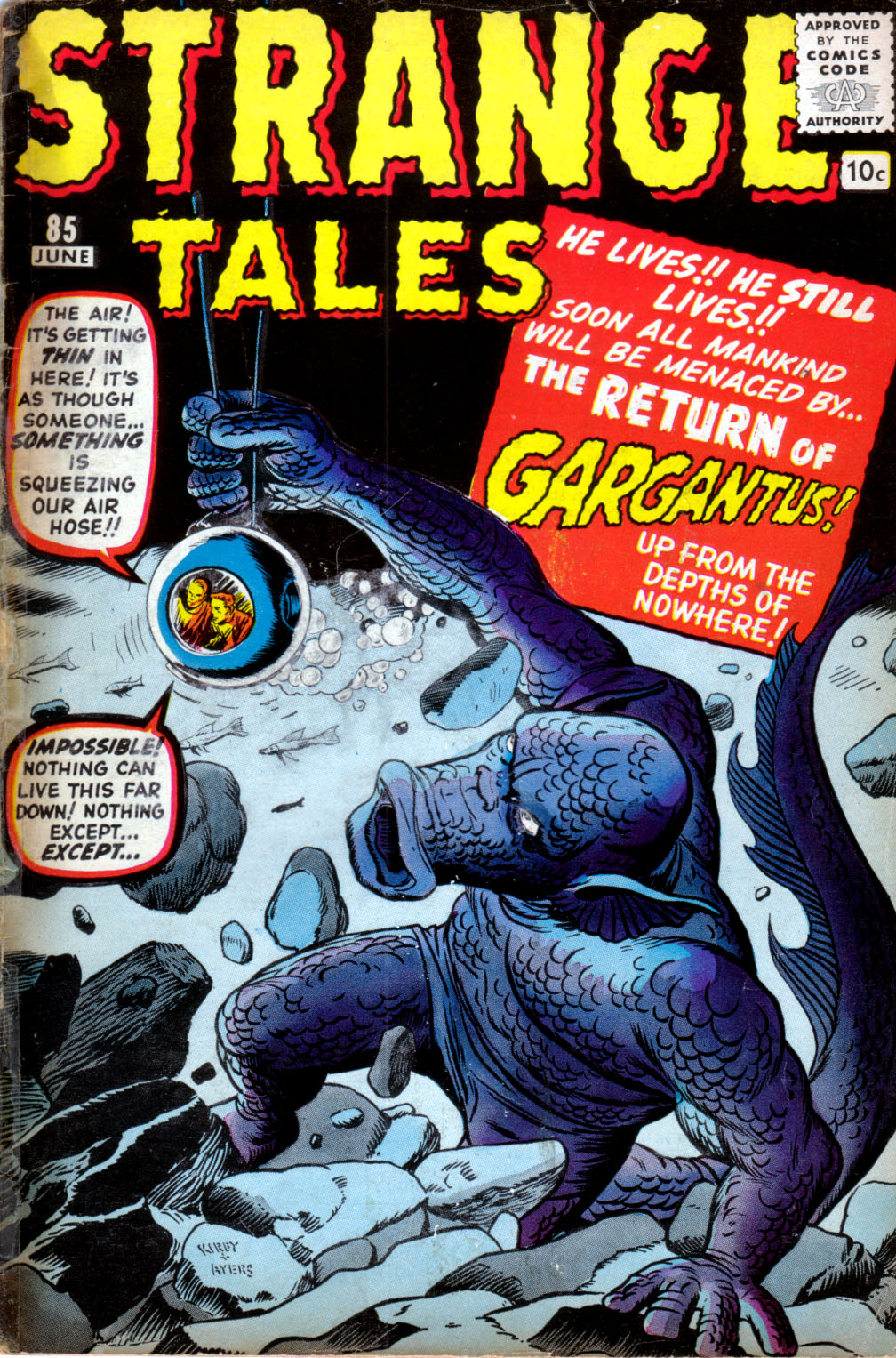 Strange Tales #85 cover