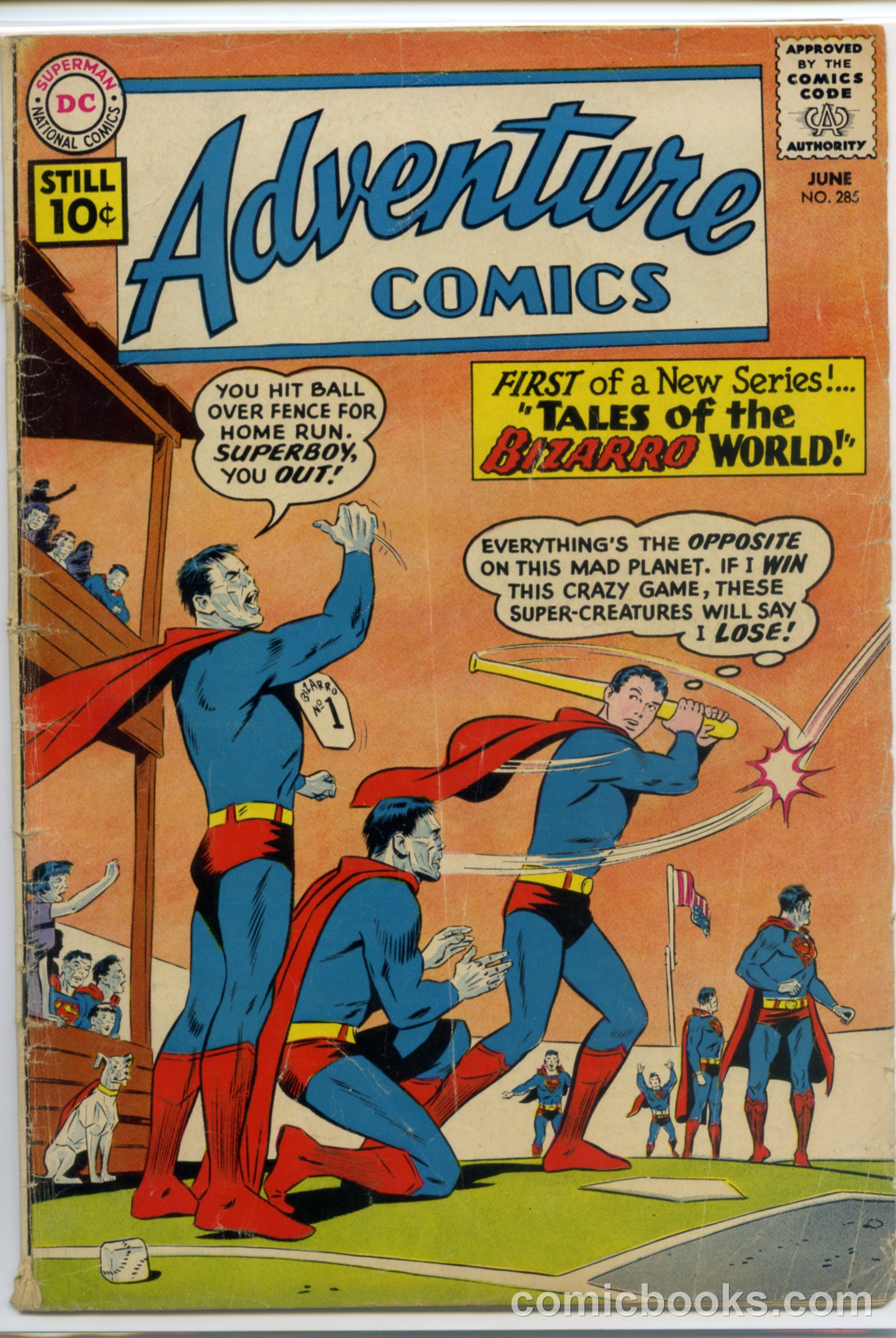 Adventure Comics #285 cover