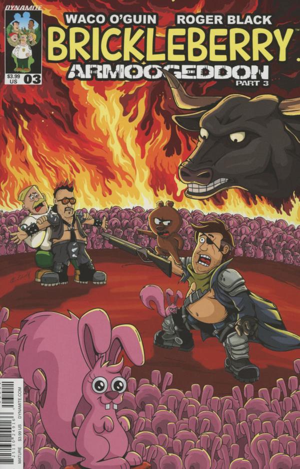 Brickleberry #3 cover