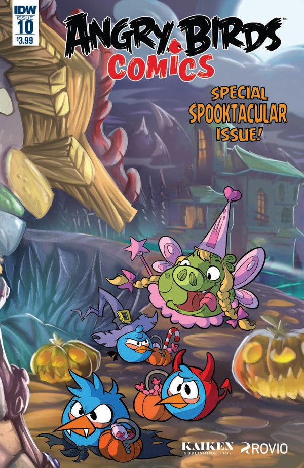 Angry Birds Comics #10 cover