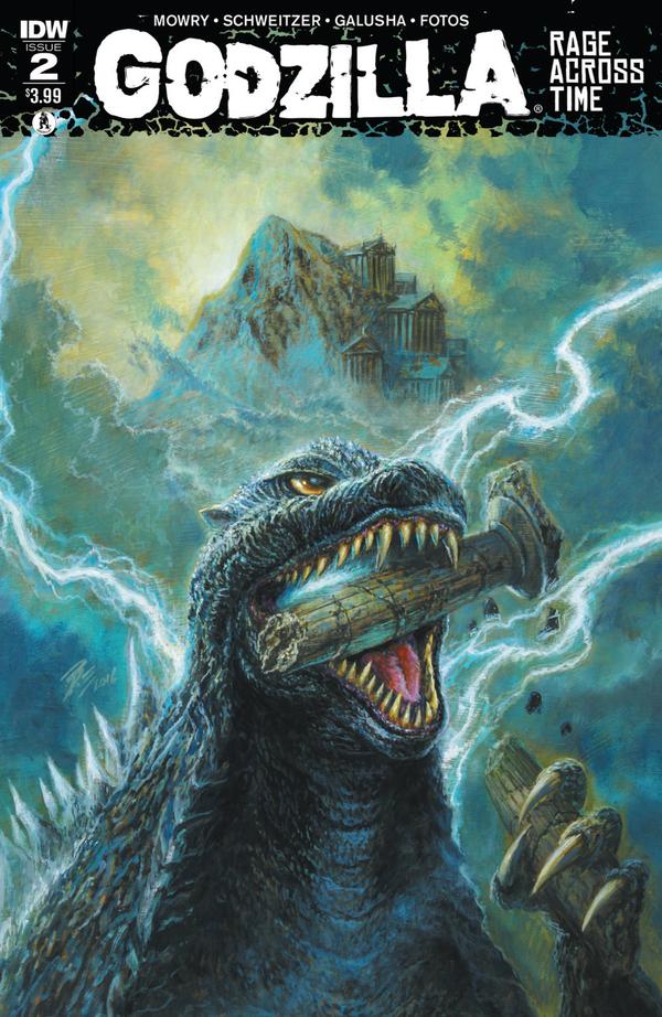 Godzilla: Rage Across Time #2 cover