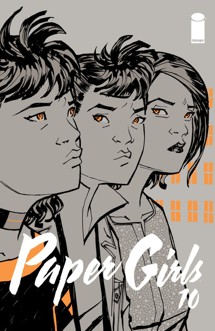 Paper Girls #10 cover