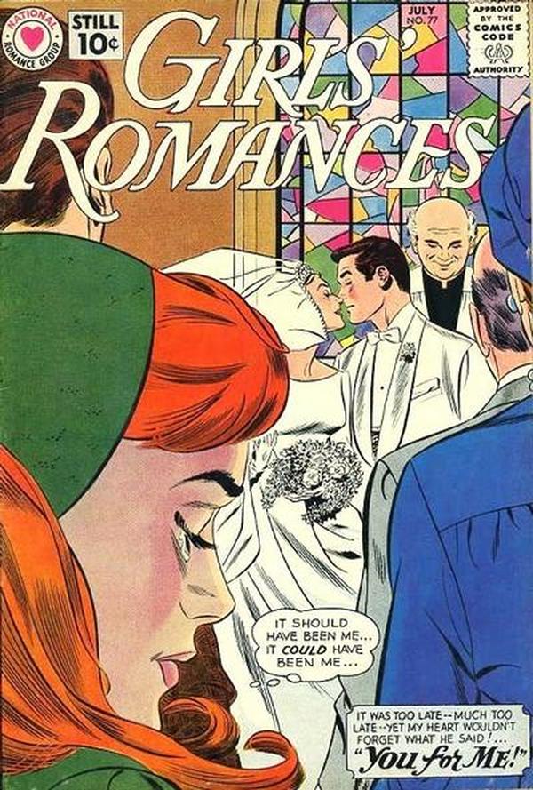 Girls' Romances #77 cover