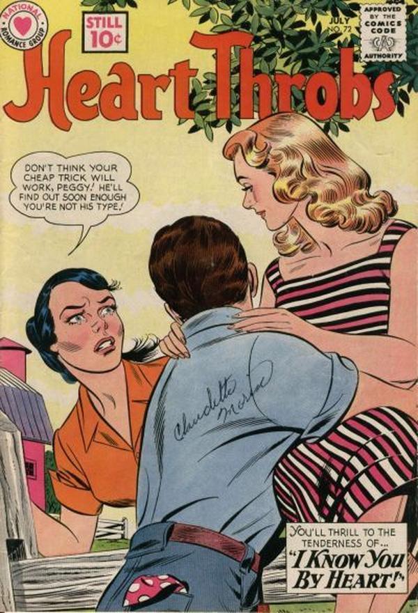 Heart Throbs #72 cover