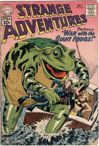 Strange Adventures #130 cover