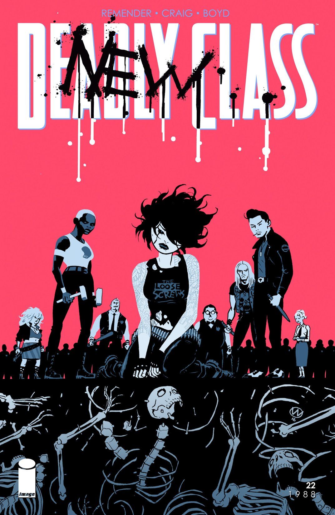 Deadly Class #22 cover