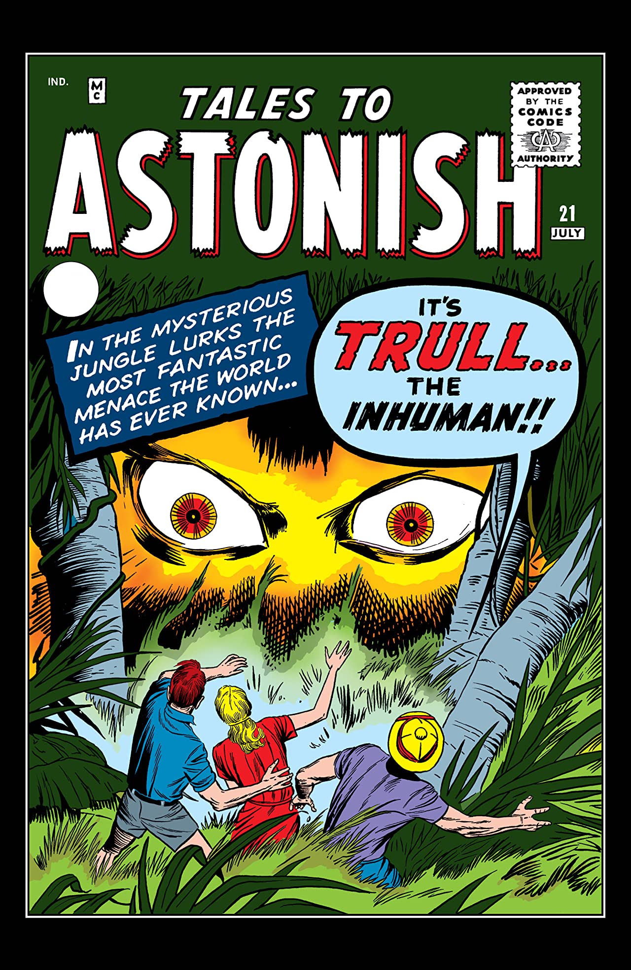 Tales to Astonish #21 cover