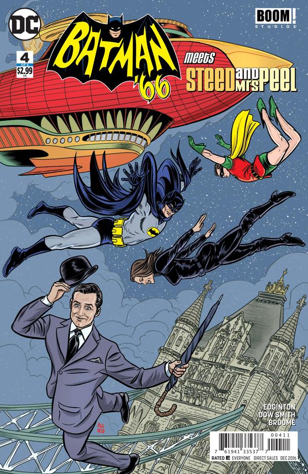 Batman '66 Meets Steed and Mrs. Peel #4 cover