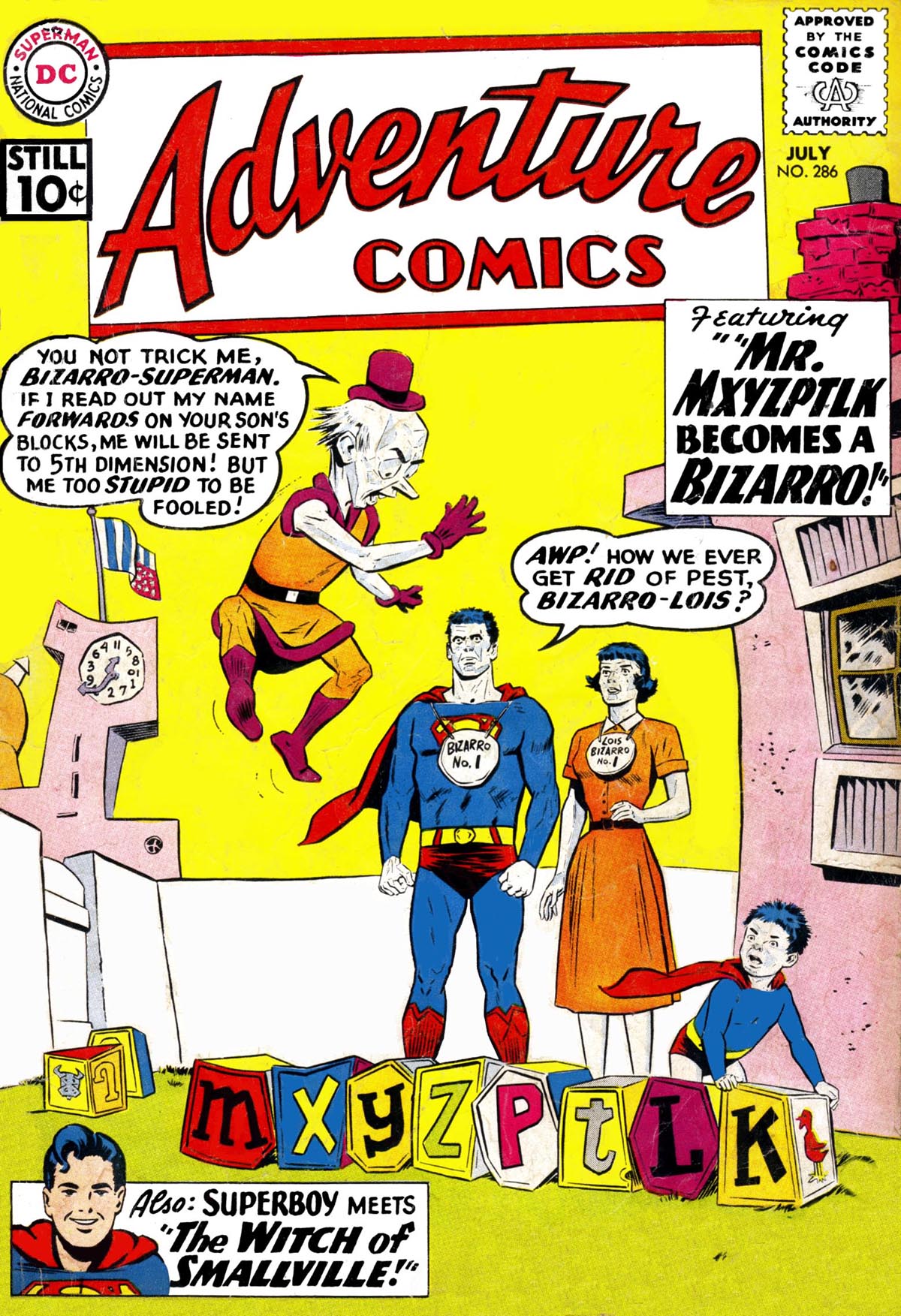 Adventure Comics #286 cover