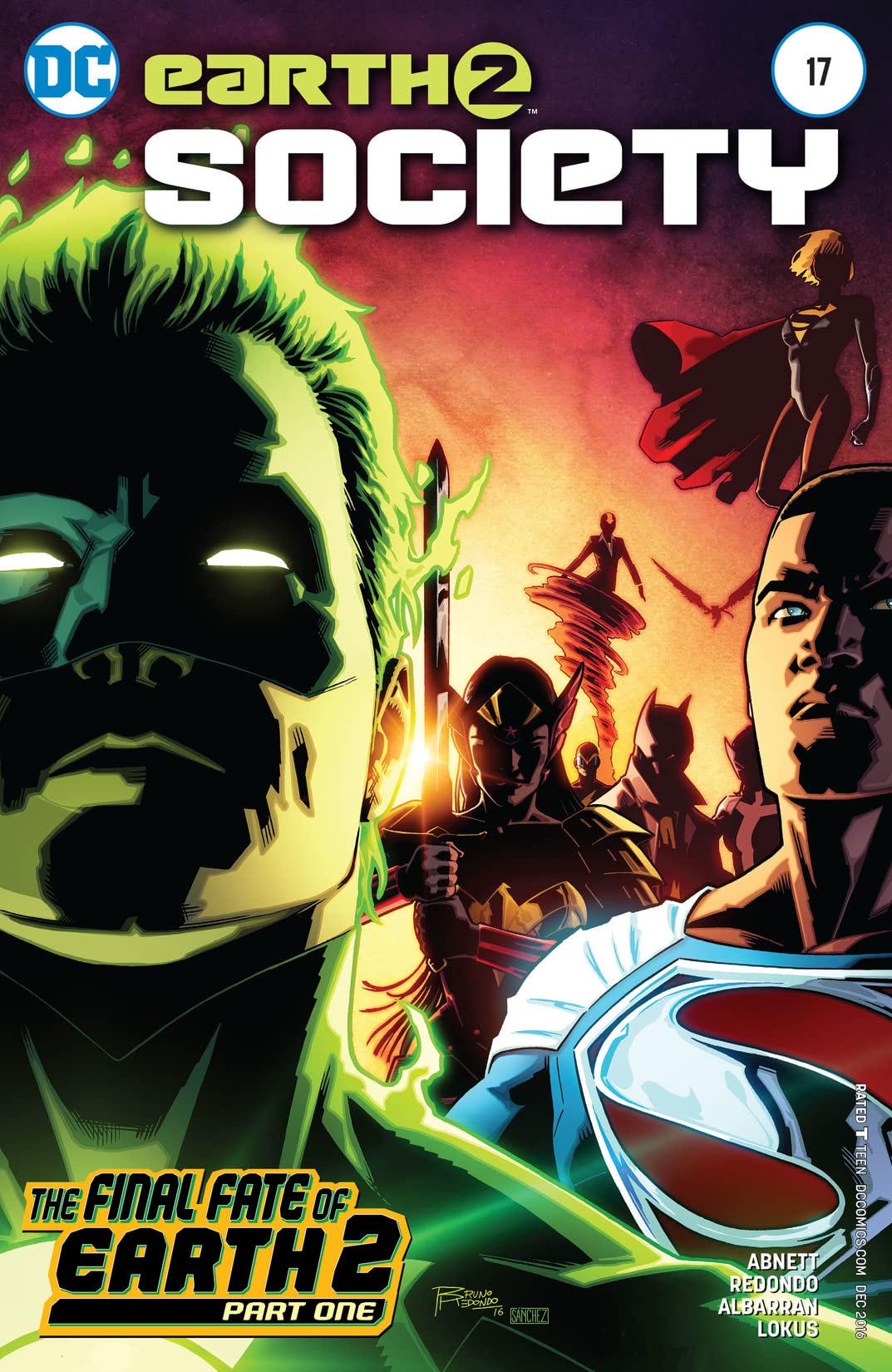 Earth 2: Society #17 cover